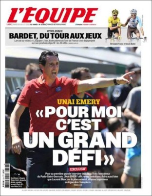 Las portadas de los diarios deportivos más importantes en el mundo