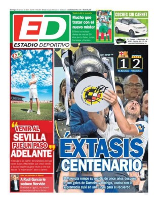 La prensa mundial resalta en sus portadas el nuevo fracaso del Barcelona