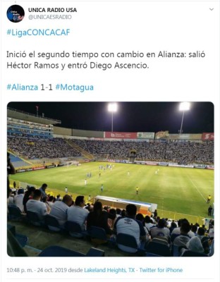 ¡Tras el empate! Esto dicen los medios internacionales del juego entre Alianza y Motagua