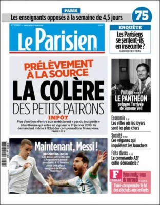 Tremendas portadas: El mundo se rinde ante Messi y a la clasificación de Argentina a octavos del Mundial