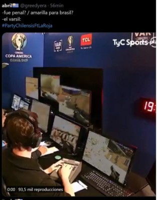 El VAR es el gran protagonista de los memes luego de que Brasil eliminó a Chile de la Copa América