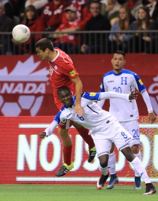 EN FOTOS: Noche para el olvido de Honduras en Vancouver