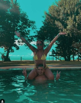 Las explosivas vacaciones de Rafaella, la hermana de Neymar, en un resort de lujo en las playas de Brasil