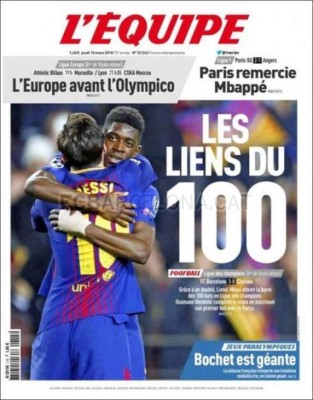 La prensa mundial se rindió ante el espectáculo brindado por Leo Messi