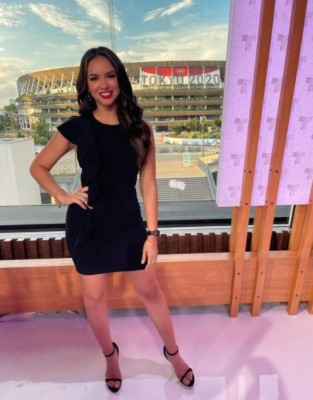 Ana Jurka, la presentadora hondureña que deslumbra en los Juegos Olímpicos de Tokio 2021