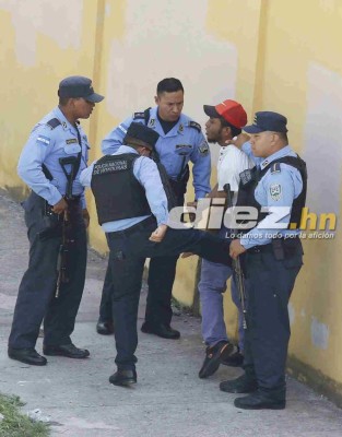 NO SE VIO EN TV: Minutos de terror en el Yankel; Vargas perdió el control al final