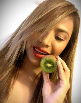 Nissu Cauti, la infartante peruana que deslumbra en el Mundial de Rusia