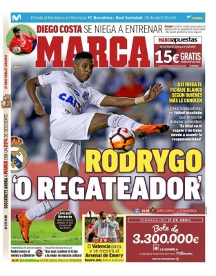 Los fichajes del Real Madrid y Barcelona, protagonistas en las portadas internacionales