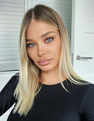 Revuelo por las fotos de la novia Luka Jovic en el supermercado con un look desconcertante