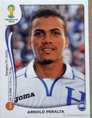 Jugadores hondureños que aparecieron en el álbum y que no fueron al Mundial