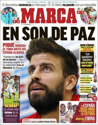 Así vienen las portadas de los principales diarios deportivos del mundo
