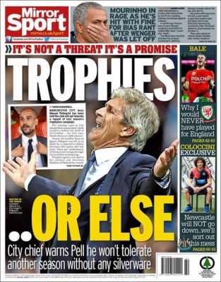 Las portadas de los diarios deportivos en el mundo