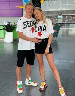 La hermosa periodista de Ucrania que tiene 'loco' a futbolista del Manchester City: 'Fue el sí más importante de mi vida'