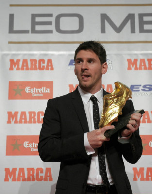 Lionel Messi recibió la Bota de Oro.