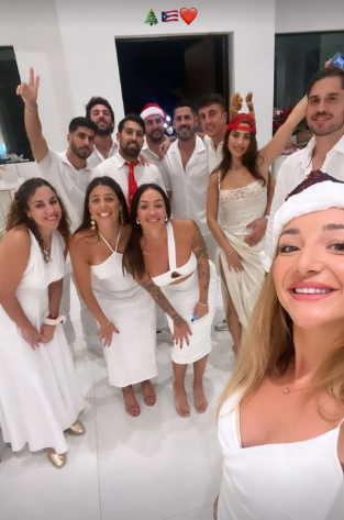 Así pasan la Navidad los cracks: “tornado” en la casa de Cristiano, Haaland se viste de Santa y uno se fue a Puerto Rico