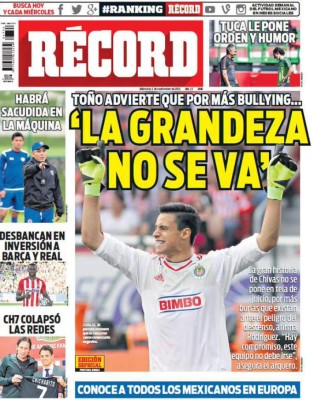 Las portadas de hoy en los principales diarios deportivos del mundo