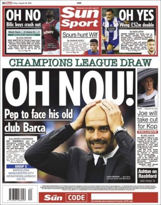 Portadas de los diarios deportivos en el mundo este viernes 26 de agosto