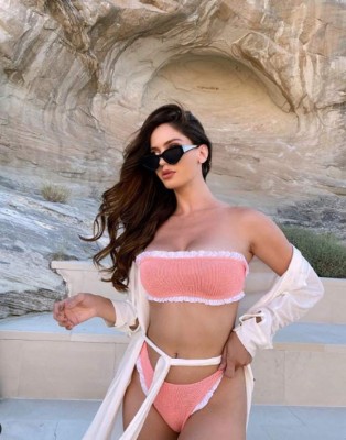 Natalia Barulich, novia de Neymar, explotó cuando le preguntaron por Maluma, su expareja&nbsp;&nbsp;