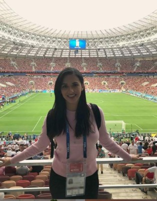 Ana Jurka, la periodista hondureña que engalana el Mundial Femenino 2019