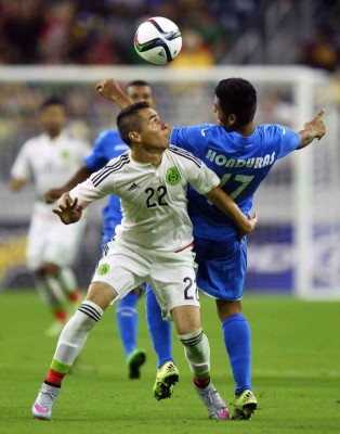 Imágenes del amistoso México-Honduras en el estadio NRG de Houston.
