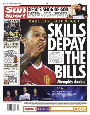 Principales portadas de los diarios deportivos del mundo