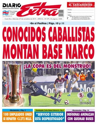 Los medios: Euforia en Costa Rica: 'El nuevo rey”; dolor en Honduras: 'Amargo final”