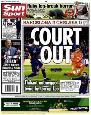 La prensa mundial se rindió ante el espectáculo brindado por Leo Messi