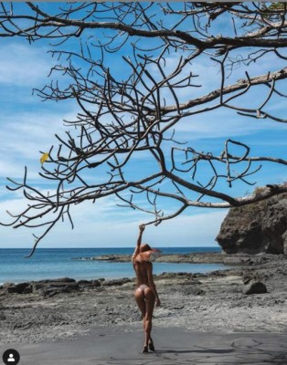 Irina Shayk, ex de Cristiano Ronaldo, deslumbra en sus vacaciones en Costa Rica