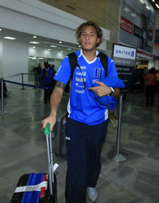 La Selección Nacional de Honduras arribó pensando EUA.