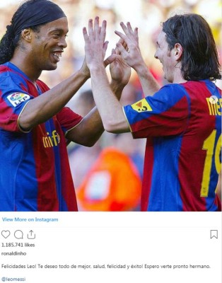 Las mejores felicitaciones a Lionel Messi en su cumpleaños &nbsp;