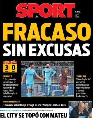 PORTADAS: Tragedia en España y júbilo en Italia con el triunfo de la Roma