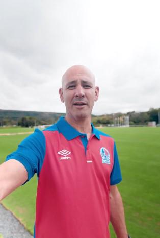 Eduardo Espinel está listo para comenzar a trabajar con el Olimpia.