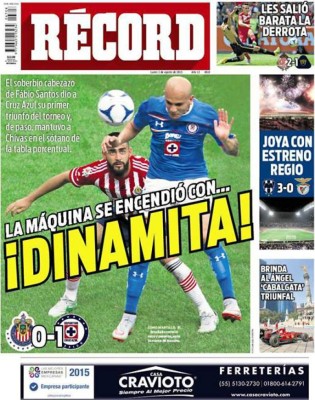 Portadas de los diarios deportivos más importantes