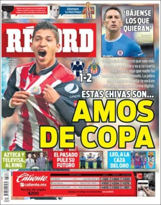 Las portadas de hoy se rinden ante el Real Madrid Y Barcelona