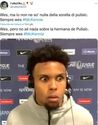 El escándalo de McKennie y la hermana de Pulisic arrasa en las redes sociales con los memes