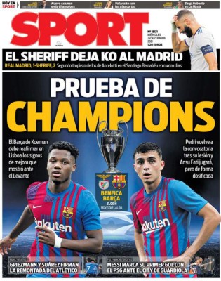 ''Tiroteados por el Sheriff'': la prensa mundial reacciona tras la dura derrota del Real Madrid en Champions