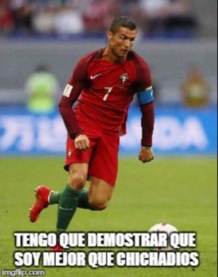 ¡No perdonan! Cristiano anota de penal y los memes se vuelcan contra él