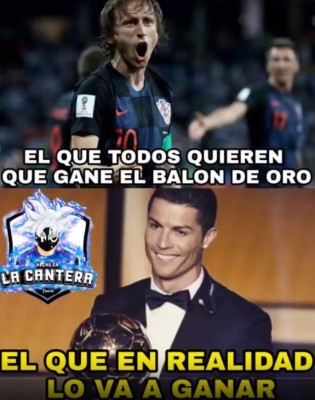Cristiano, Messi y Benzema protagonizan los memes de los nominados al Balón de Oro 2018&nbsp;&nbsp;