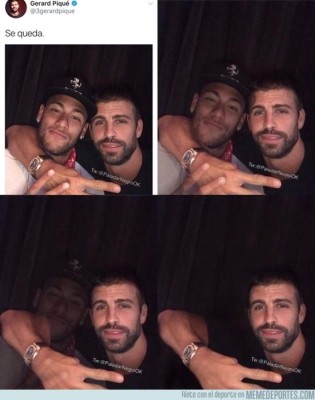 Neymar y su padre, atacados con duros memes tras su decisión de no seguir en Barcelona