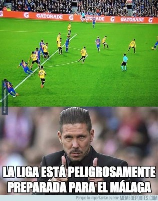 Amargos memes contra el Barcelona por empatar contra el Málaga