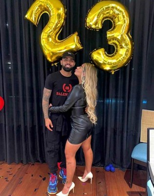 Rafaella, la explosiva novia de Gabigol y héroe del Flamengo en la Copa Libertadores 2019