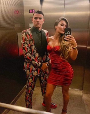 ¡Espectacular! Theo Hernández le celebra el cumpleaños a su preciosa novia periodista