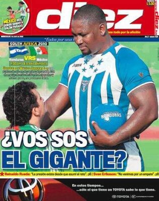 Las mejores portadas de Diez sobre la rivalidad Honduras-México