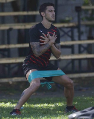 FOTOS: La forma en la que Luciano Ursino se está recuperando en Real España