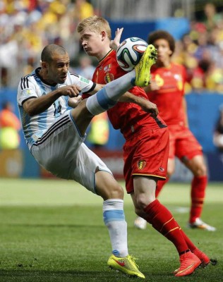 Argentina ganó 1-0 a Bélgica y está en las semifinales