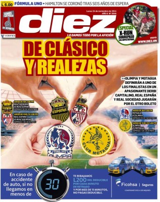LAS MEJORES PORTADAS DE DIARIO DIEZ DEL 2014