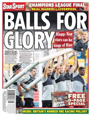 ¡Espectaculares! Las portadas de la final de Champions League entre Real Madrid y Liverpool