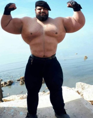 El Hulk iraní se prepara para su primer combate: ''Esta vez volví para vengarme de todos...''