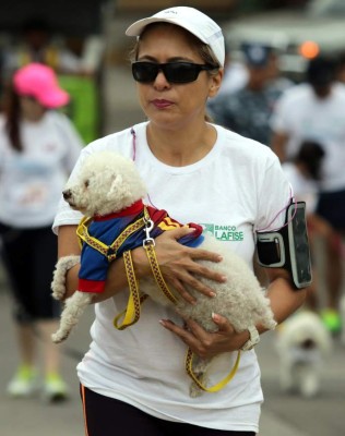 La carrera animalista fue un éxito en Tegucigalpa