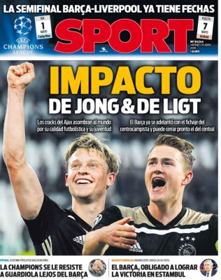 Los fichajes del Real Madrid y Barcelona, protagonistas en las portadas internacionales